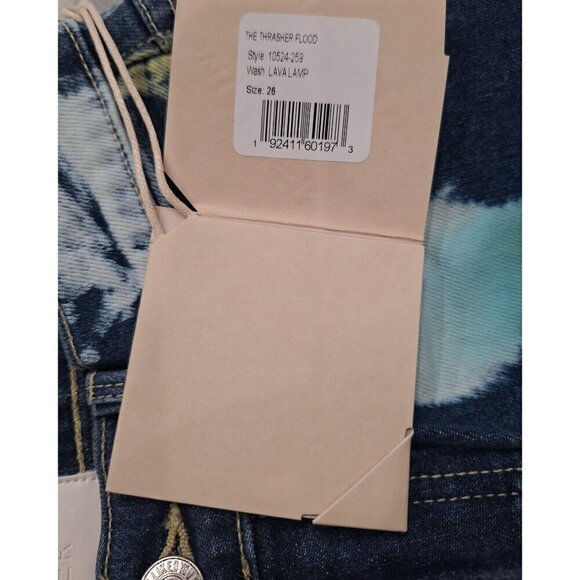 NWT Mother The Thrasher Flood Lava Lamp/Size 26 - Picture 8 of 8